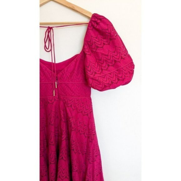 BNWT Acler Stapleton Dress Fchia Pink Size  8 - Picture 9 of 14